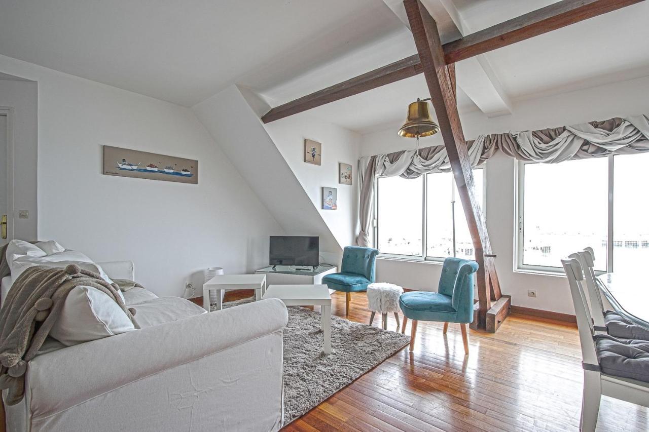 Cote Cottage Apt 3 Chambres Bien Equipee Vue Imprenable Sur Port Et Mer Etreham Eksteriør billede