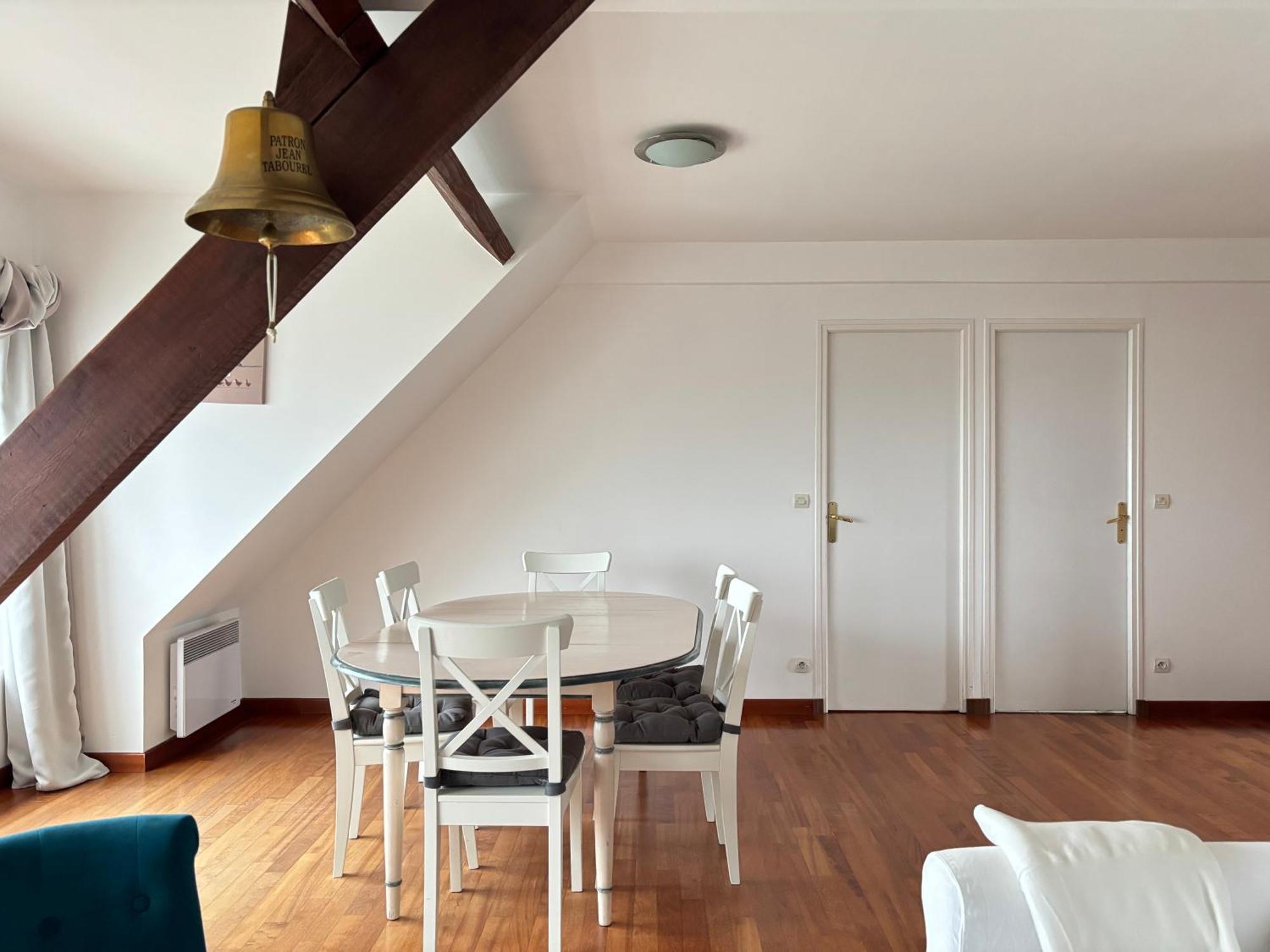 Cote Cottage Apt 3 Chambres Bien Equipee Vue Imprenable Sur Port Et Mer Etreham Eksteriør billede